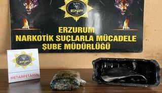 Erzurum&rsquo;da 3 kilo uyuşturucu ele ge&ccedil;irildi: 2 tutuklama