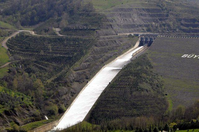 Yuvacık Barajı dolunca kapaklar açıldı