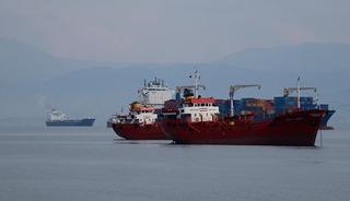 T&uuml;rkiye'nin lojistik kapısı İzmit K&ouml;rfezi'ne ge&ccedil;en yıl 9 bin 206 gemi uğradı