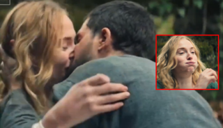 &Ouml;p&uuml;şt&uuml;kten hemen sonra &ouml;ğ&uuml;rd&uuml;! "İğren&ccedil;ti..."