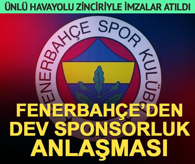 THY resmen a&ccedil;ıklandı! Fenerbah&ccedil;e'den dev sponsorluk anlaşması