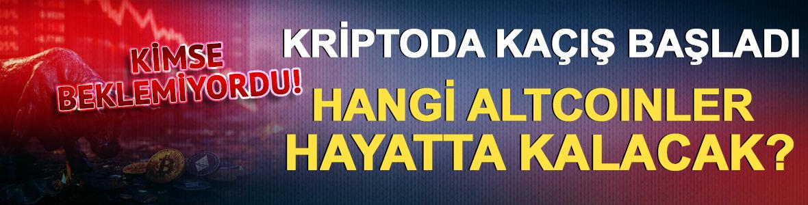 Kimse beklemiyordu&hellip; Kriptoda yeni sarsıntı: Ka&ccedil;ış başladı! Hangi altcoinler hayatta kalacak?