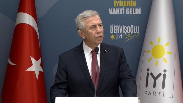 Mansur Yavaş'tan İYİ Parti'ye ziyaret: Operasyon yapılacaksa kime yapılacağı belli