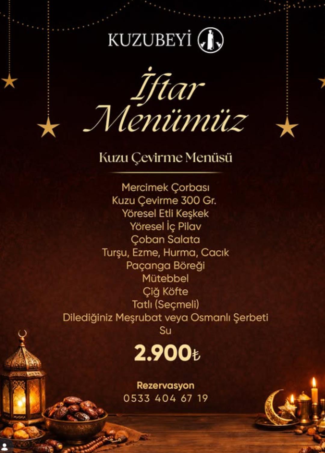 Ramazan&rsquo;da restoranlarda iftar fiyatları el yakıyor! 2.500 TL ile 3.000 TL arasında değişiyor, sosyal medyada tepki var 5