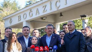 Özgür Özel, Boğaziçi Üniversitesi'nde Cumhurbaşkanı Erdoğan'a yüklendi: İtip kakmadan, düşmanlaştırmadan yapabilirsiniz ziyareti