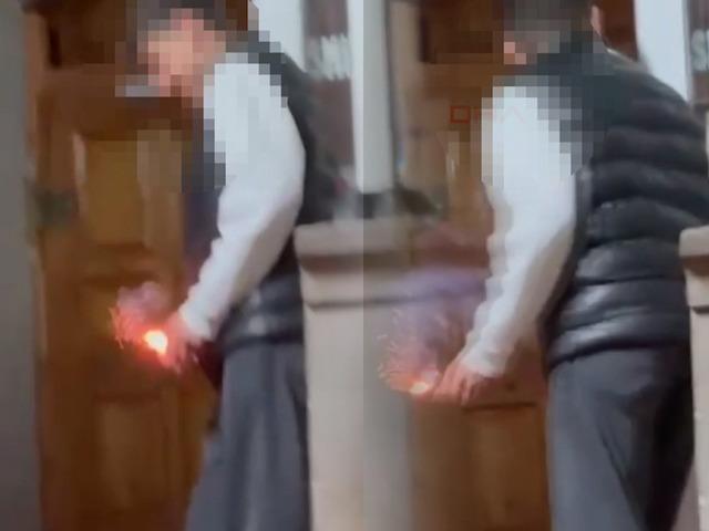 Kayseri'de camiye torpil atan &ccedil;ocuk yakalandı