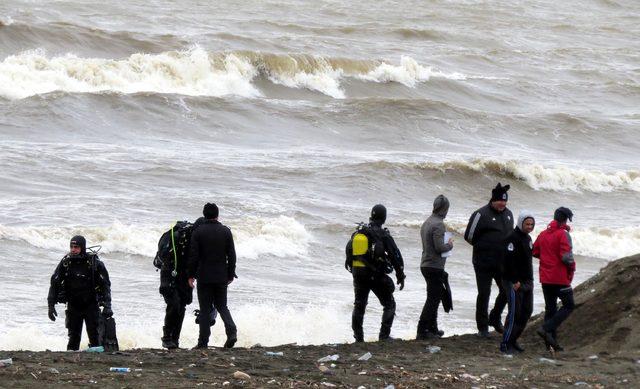 Derede kaybolan polis, Karadeniz kıyısında aranmaya başlandı