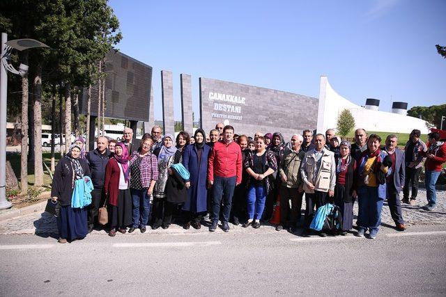 Merkezefendi’de “Bursa-Çanakkale Tarihe Yolculuk” projesi devam ediyor