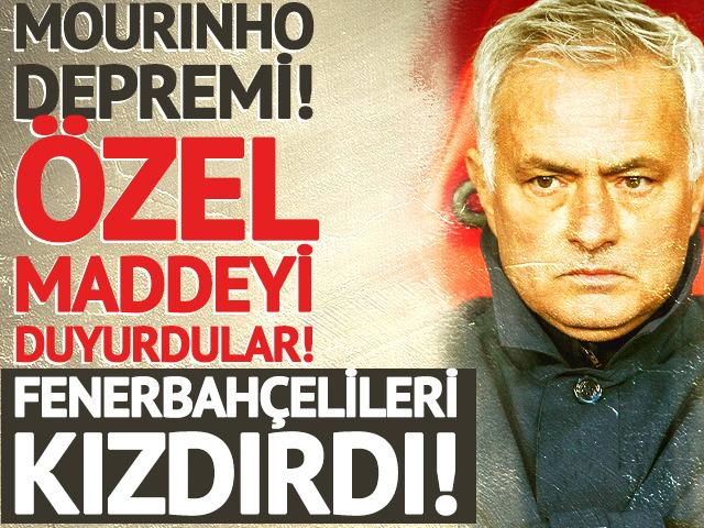 Real Madrid'de Jose Mourinho depremi! İspanyollar o gizli maddeyi patlattı