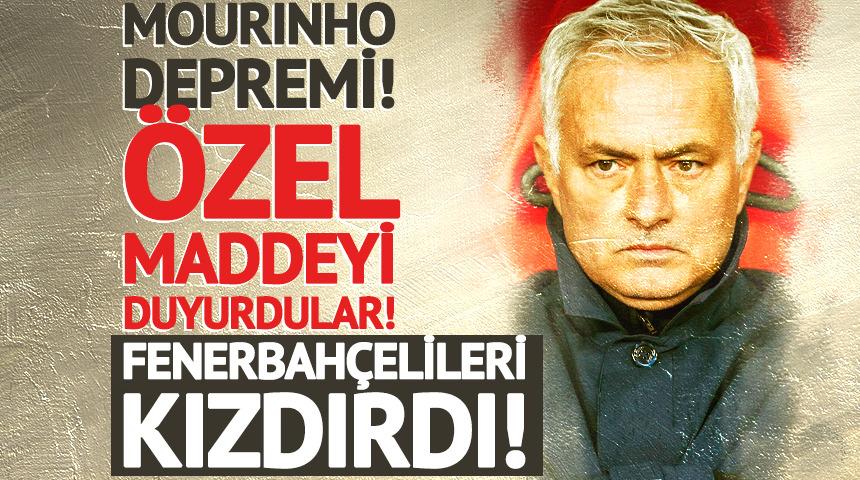 Real Madrid'de Jose Mourinho depremi! İspanyollar o gizli maddeyi patlattı