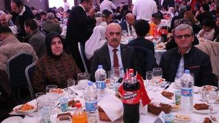 Şehit yakınları ve gaziler ilk iftarda bir araya geldi