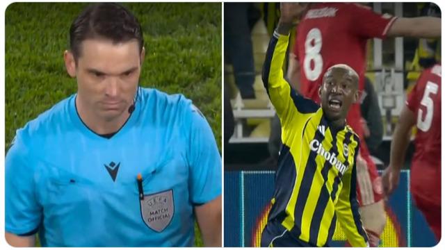 Fenerbahçe cephesi isyanda! Talisca'nın şutunda penaltı es geçildi, Domenico Tedesco çıldırdı!