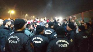 Sivasspor’a taraftarlardan tesislerde protesto