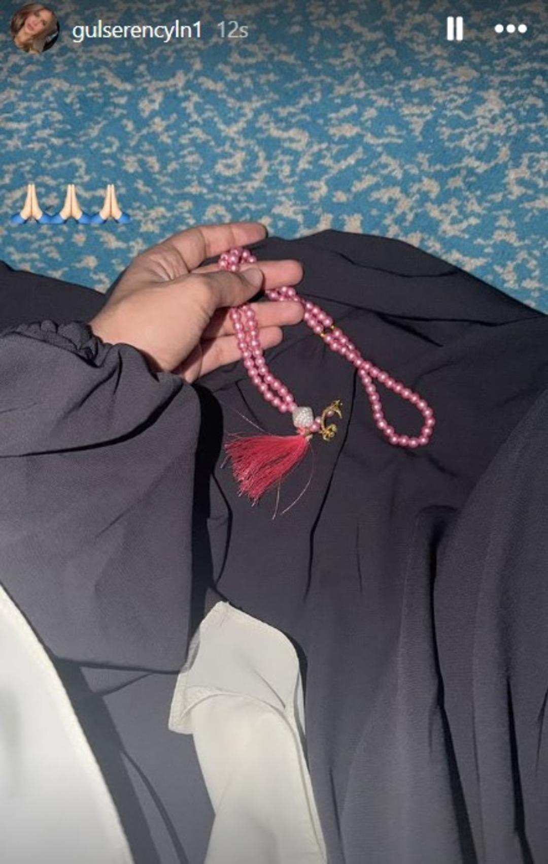 Mehmet Ali Erbil&rsquo;in eşi G&uuml;lseren Ceylan tesett&uuml;re girdi! Oru&ccedil; tutup teravihe gitti 3