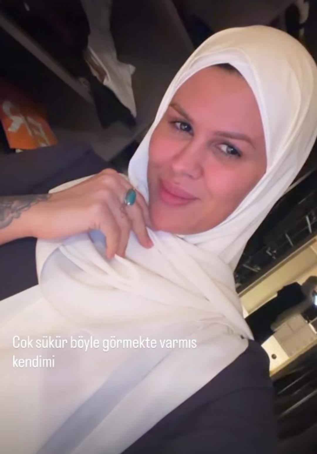 Mehmet Ali Erbil&rsquo;in eşi G&uuml;lseren Ceylan tesett&uuml;re girdi! Oru&ccedil; tutup teravihe gitti 2