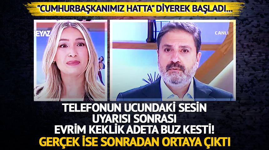 Canlı yayında 'Cumhurbaşkanı Erdoğan' şakası!