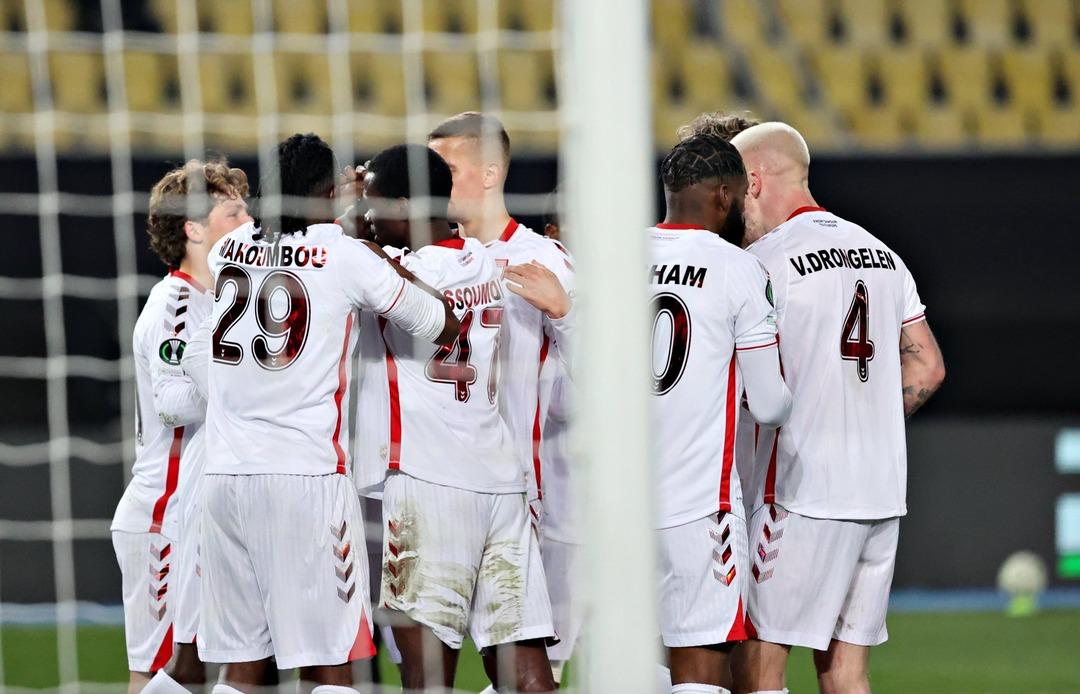 Samsunspor Shkendija’yı geçti! İlk Türk takımı unvanını aldı... 1