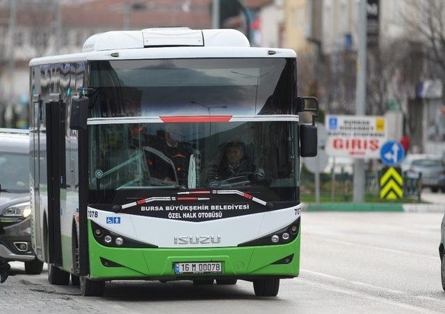 Özel halk otobüslerinin sisteminde bir değişiklik yok