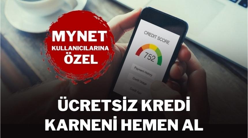 Mynet kullanıcılarına &ouml;zel &uuml;cretsiz kredi karnesi burada!