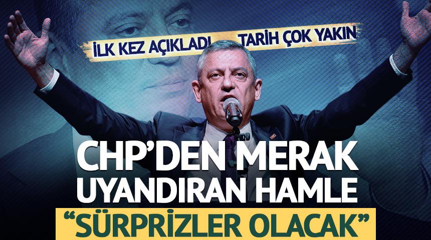 "S&uuml;rprizler de olacak"