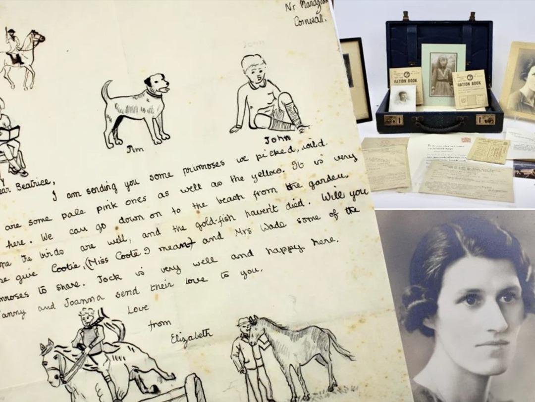 Krali&ccedil;e 2. Elizabeth in mektubu a&ccedil;ık artırmaya &ccedil;ıkıyor   3