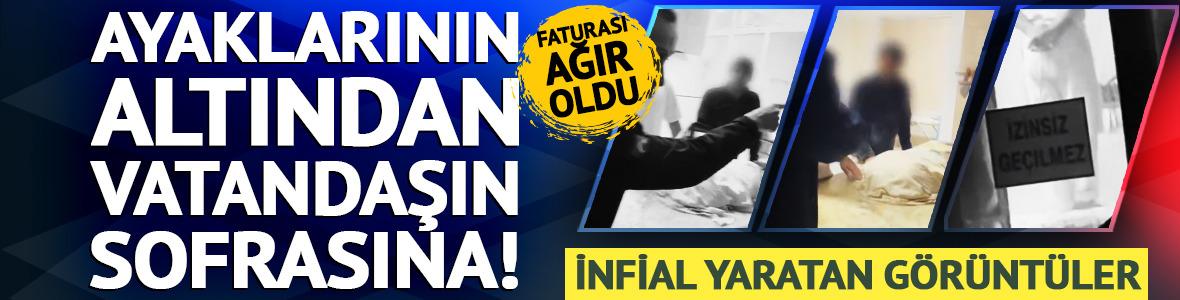 Ayaklarının altından vatandaşın sofrasına!