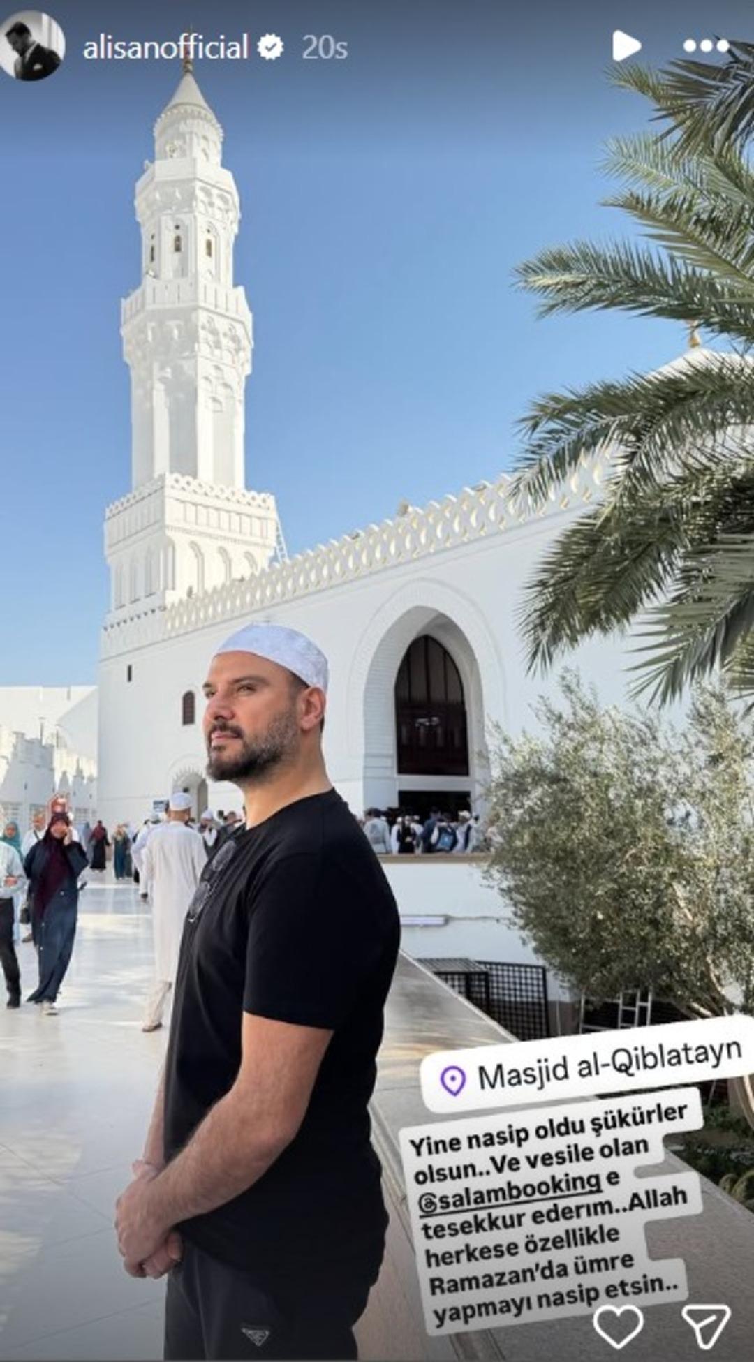 Alişan Umre ye gitti!  Yine nasip oldu   1