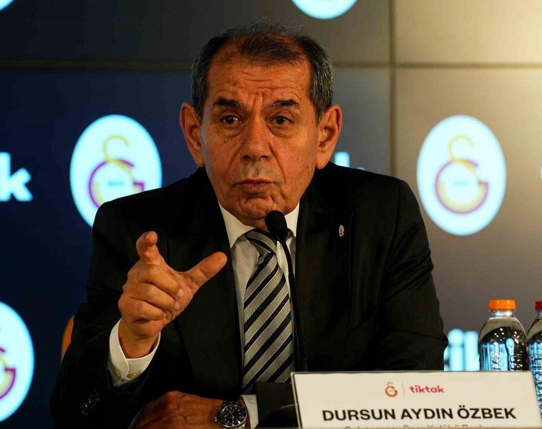 Galatasaray da Dursun &Ouml;zbek ten Başkanlık a&ccedil;ıklaması! Sıcak gelişmeyi duyurdu 1