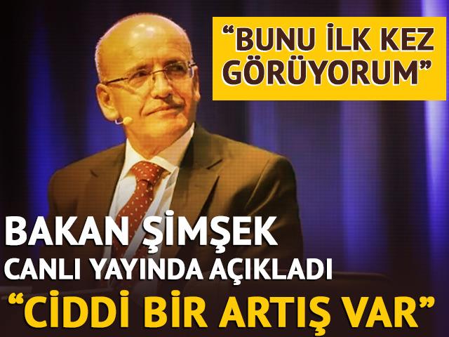 Bakan Şimşek "İlk kez bu kadar ilgi g&ouml;r&uuml;yorum" diyerek a&ccedil;ıkladı!