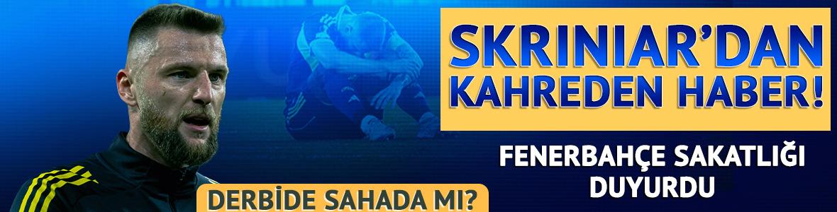 Fenerbah&ccedil;e'ye Skriniar'dan k&ouml;t&uuml; haber! Beşiktaş ma&ccedil;ında sahada mı?