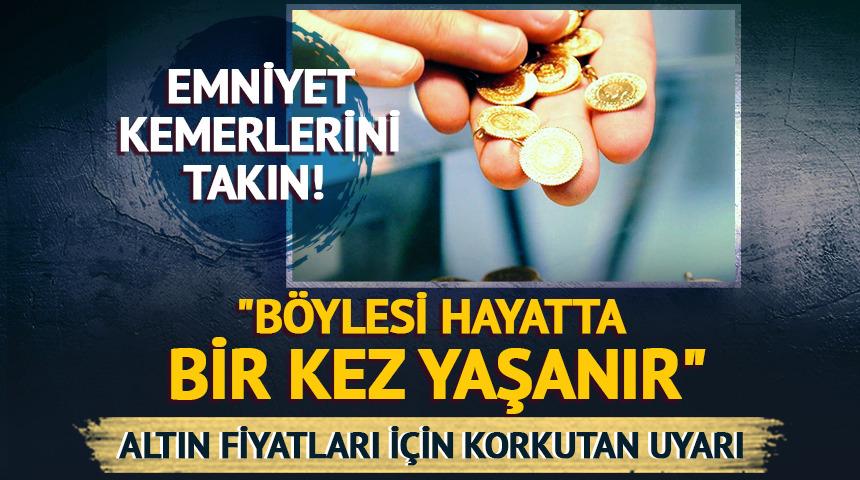 "Altında emniyet kemerlerini takın" uyarısı