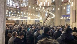 4 yıl aradan sonra Selimiye Camii&rsquo;nde ilk cuma