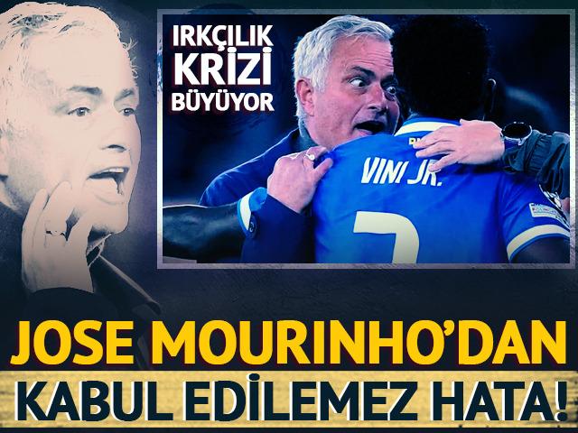 Şampiyonlar Ligi'nde ırk&ccedil;ılık krizi b&uuml;y&uuml;yor! Kompany'den Mourinho'ya zehir zemberek s&ouml;zler