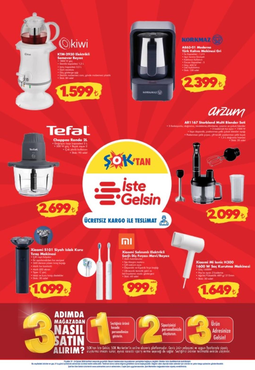 ŞOK a Nespresso kapsül kahve makinesi geliyor! 21 Şubat 2026 ŞOK aktüel katalog yayında! 4