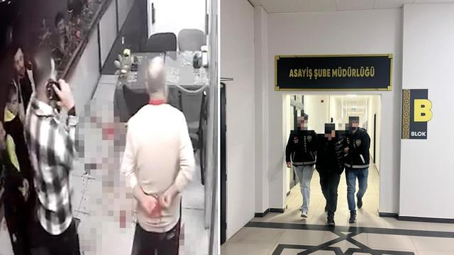 Kocaeli’de kebapçıya silahlı saldırının görüntüleri ortaya çıktı