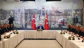 Cumhurbaşkanı Erdoğan, ASKON y&ouml;netim kurulunu kabul etti