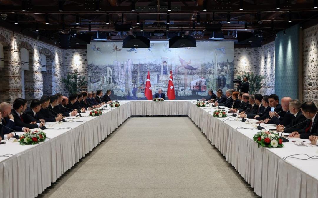 Cumhurbaşkanı Erdoğan, ASKON y&ouml;netim kurulunu kabul etti 3