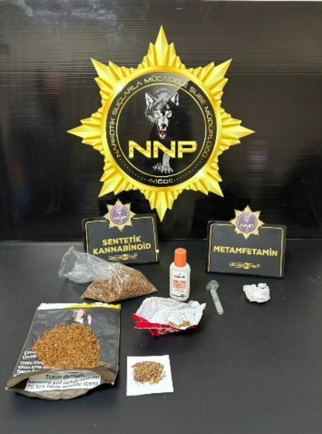Niğde’de uyuşturucu operasyonu: 5 şüpheliden 4’ü tutuklandı 2