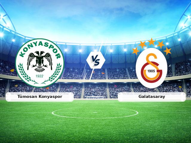 CANLI | T&uuml;mosan Konyaspor - Galatasaray ma&ccedil; anlatımı! 