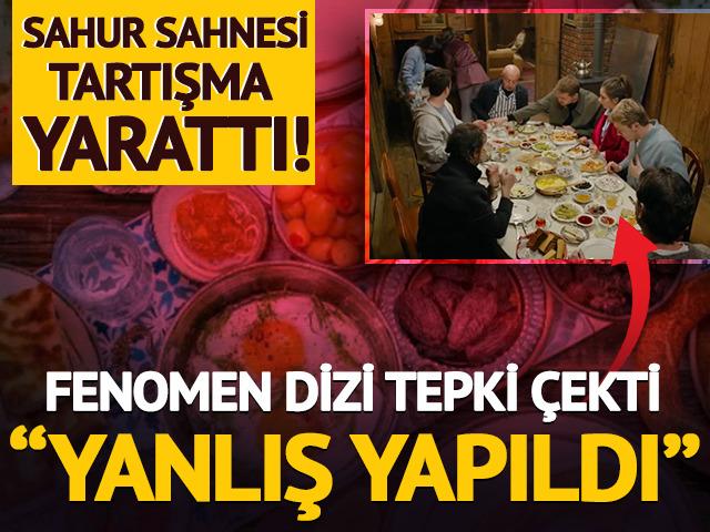 Taşacak Bu Deniz'deki sahur sahnesi tartışma yarattı! Tepki &ccedil;ekti: 'Yanlış yapıldı' 