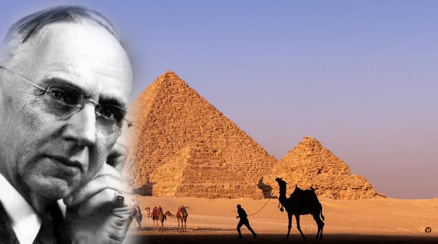 Kendi &ouml;l&uuml;m&uuml;n&uuml; bilmişti! 'Uyuyan kahin'den 2026 i&ccedil;in &uuml;rperten kehanet: Piramitlerin altındaki sır aralanıyor