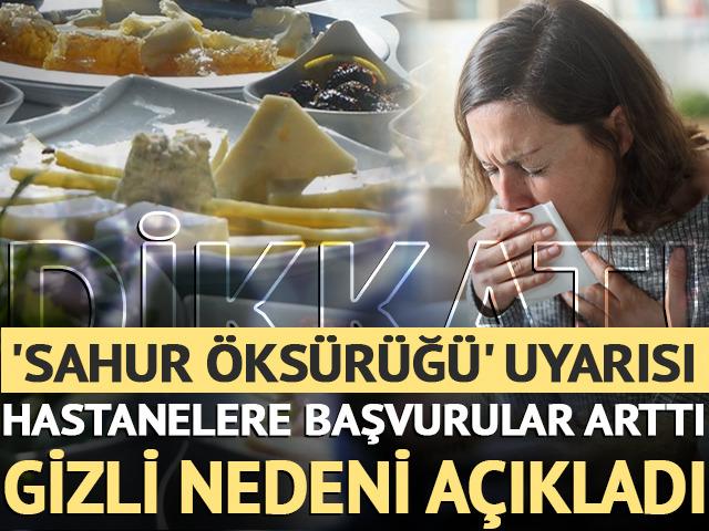 'Ramazan ya da sahur &ouml;ks&uuml;r&uuml;ğ&uuml;' uyarısı: Gizli nedeni a&ccedil;ıkladı