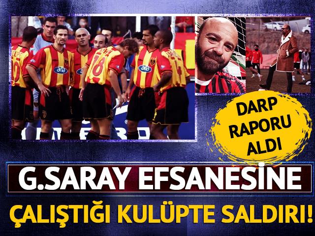 Galatasaray'ın efsane ismi Erg&uuml;n Penbe darp raporu aldı! Kul&uuml;p y&ouml;neticisinin saldırısına uğradı