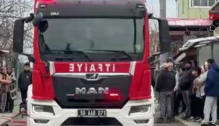 Tekirdağ'da ev yangını b&uuml;y&uuml;meden s&ouml;nd&uuml;r&uuml;ld&uuml;