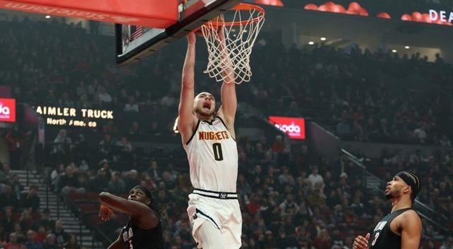 NBA'de Denver Nuggets, rekor kırarak Portland Trail Blazers'ı 157-103 yendi