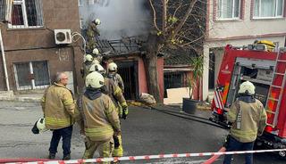 İstanbul Beyoğlu'nda yangın