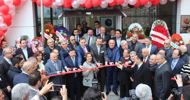 TOBB Başkanı Hisarcıklıoğlu'ndan İnebolu'ya okul sözü 