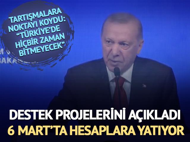 6 Mart'ta hesaplara yatıyor! Cumhurbaşkanı Erdoğan &ccedil;ift&ccedil;ilere destek projelerini a&ccedil;ıkladı