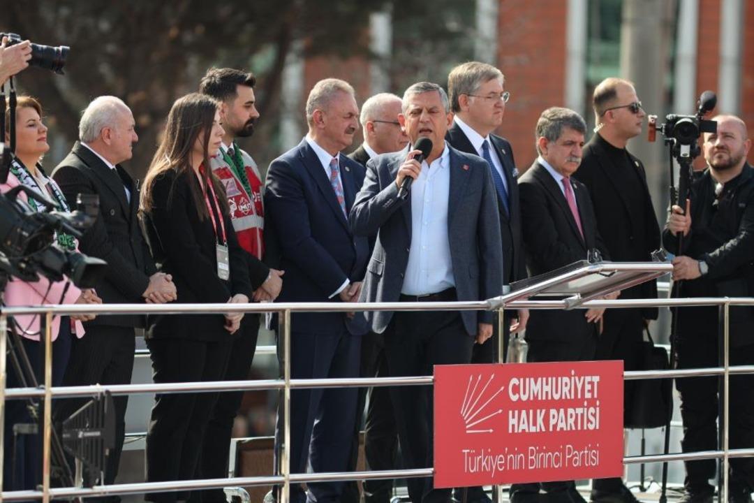 CHP Genel Başkanı &Ouml;zel: "1999 dan bu yana Kocaeli de kazanamadık ama kusuru kendimizde aradık" 2