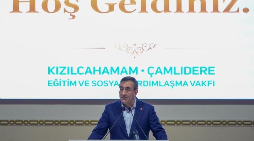 Cumhurbaşkanı Yardımcısı Yılmaz: "Hem g&uuml;&ccedil;l&uuml; olacağız hem de haklı olacağız"